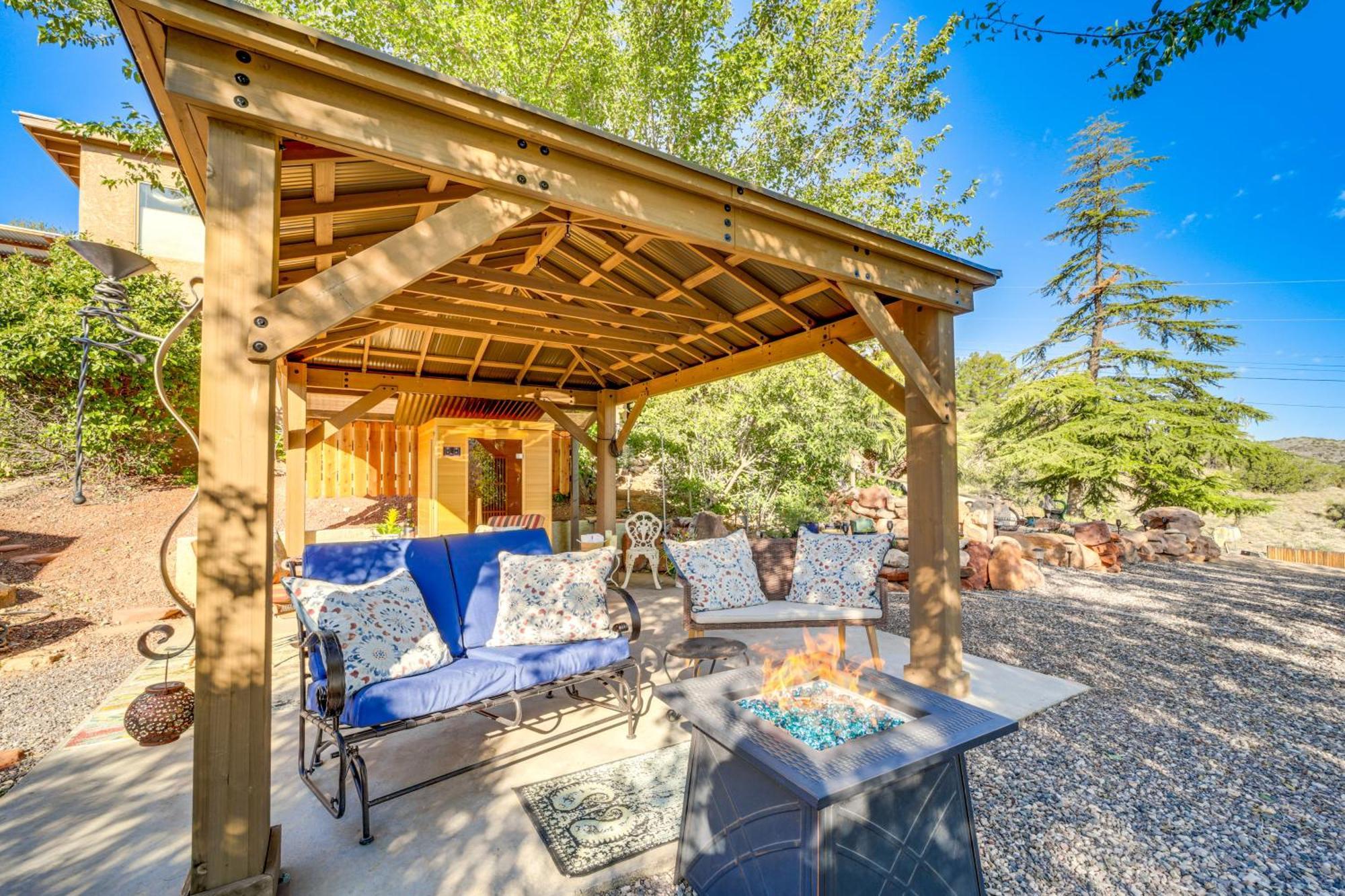 Vineyard Views And Sauna At Cornville Home! Cottonwood Exterior foto