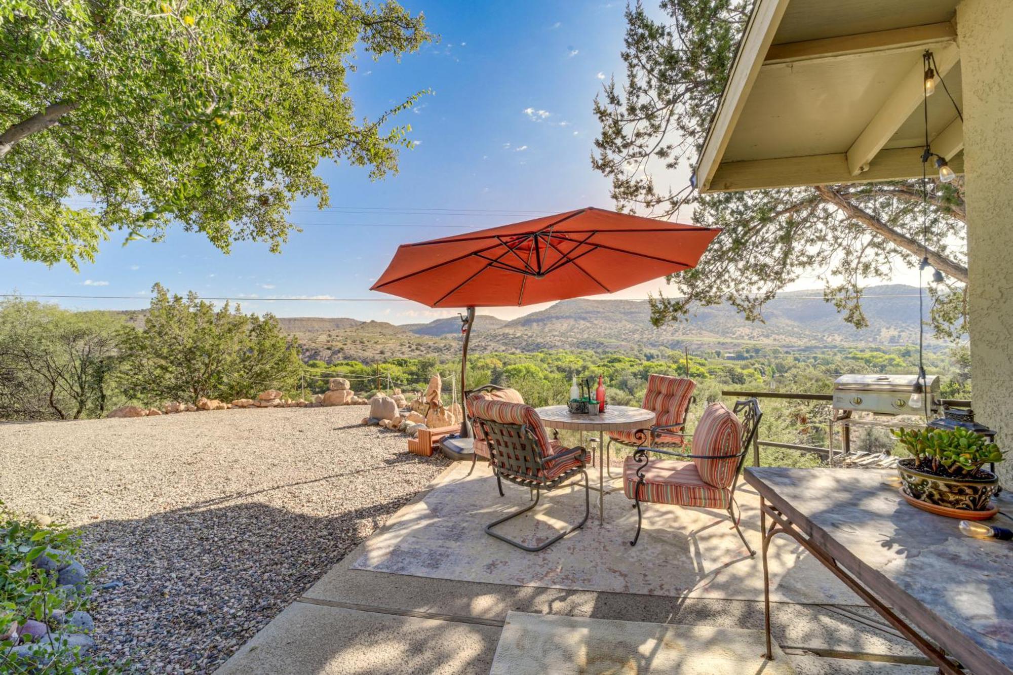 Vineyard Views And Sauna At Cornville Home! Cottonwood Exterior foto