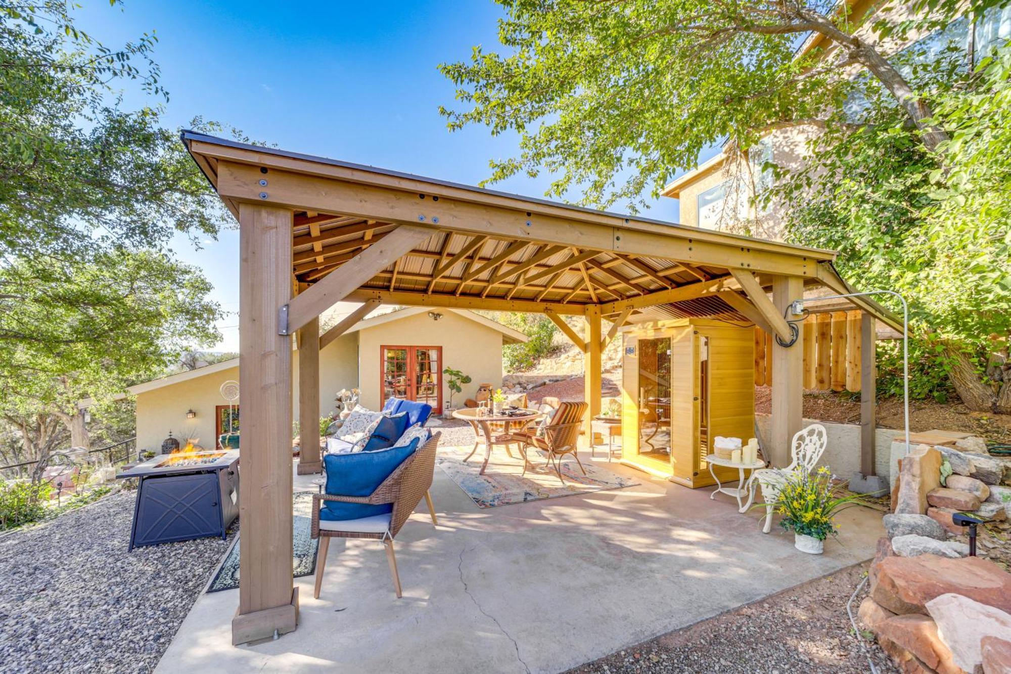 Vineyard Views And Sauna At Cornville Home! Cottonwood Exterior foto